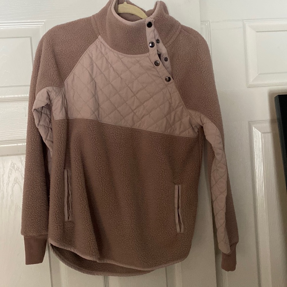 Abercrombie fleece pull over